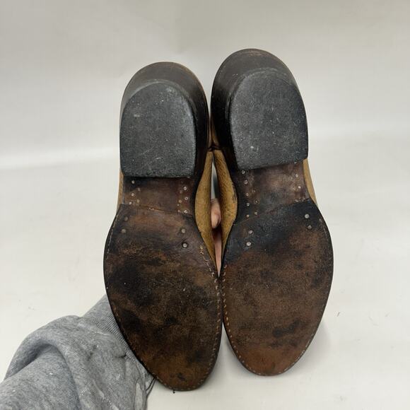 Vintage Tony Lama Two-Tone Cowboy Boots Gold Label main image 3